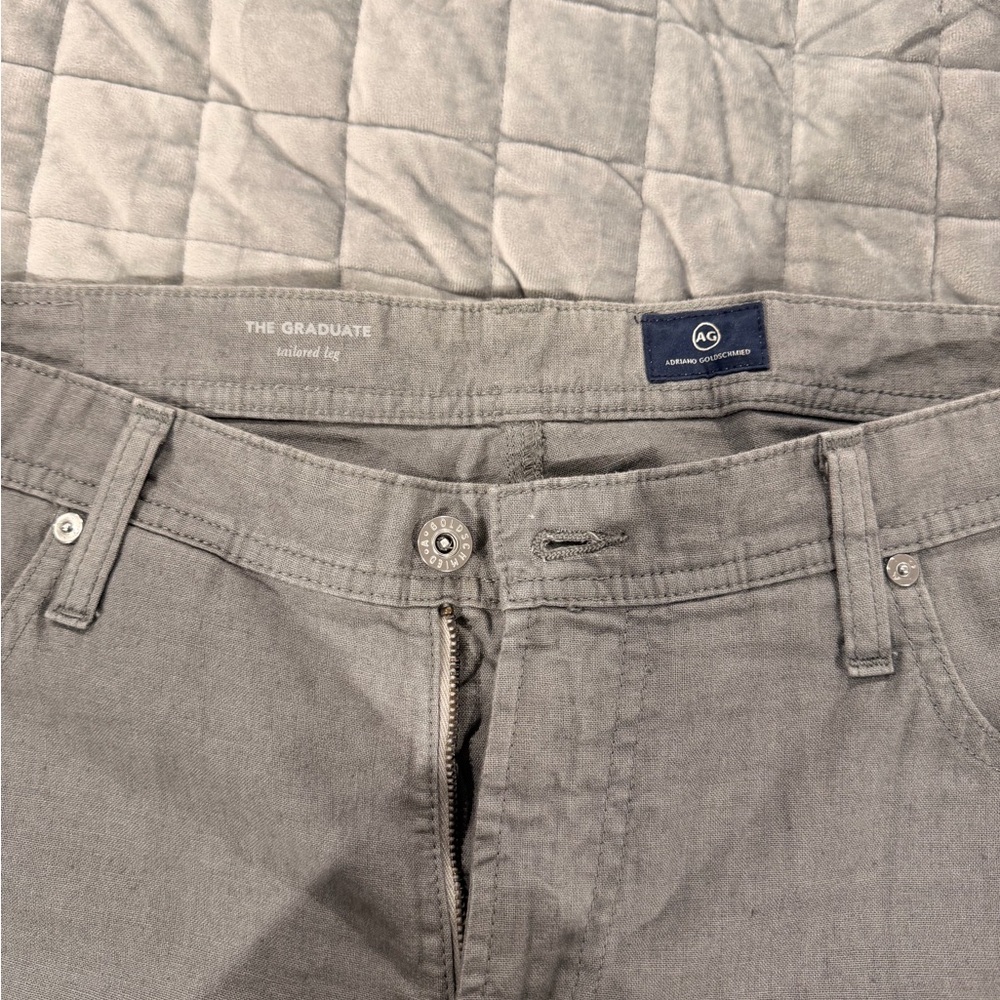 Ag Adriano Goldschmied The Graduate Slim Jeans in Gray